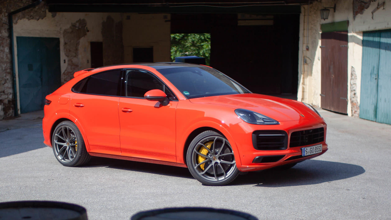 Illustration for article titled Here's What the Cayenne Coupe Would Look Like If It Wasn't Such a Big SUV